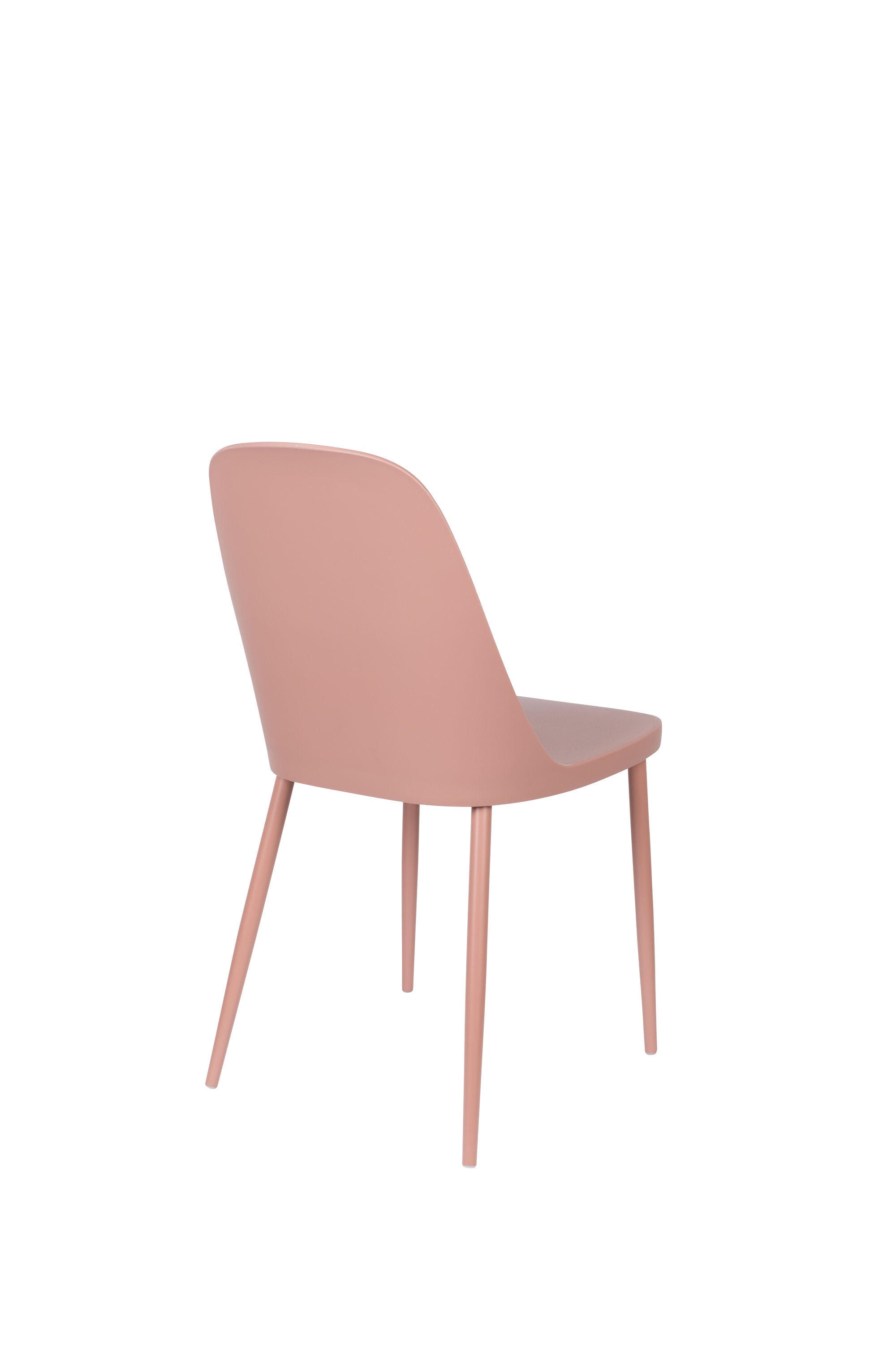 Set of 2 Pip All Pink Dining Chairs